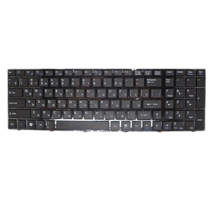 Laptop Keyboard For MSI For Creator 15M Black RU Russian Edition