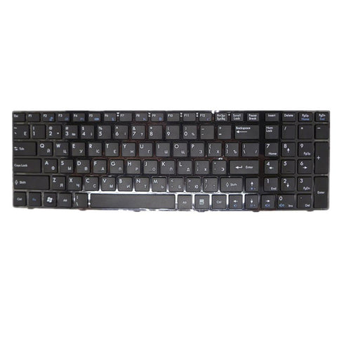 Laptop Keyboard For MSI For Creator 15M Black RU Russian Edition