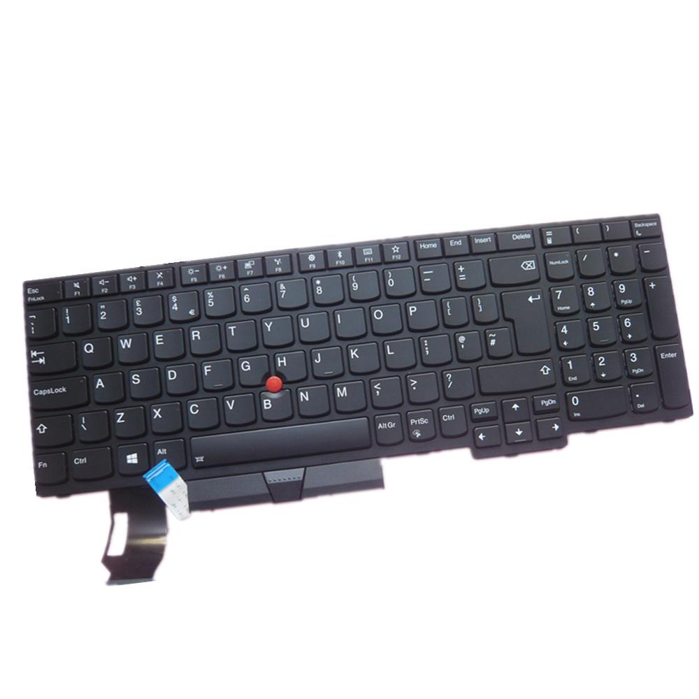 Laptop Keyboard For LENOVO For Thinkpad Yoga 15 Black UK United Kingdom Edition