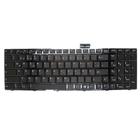 Laptop Keyboard For MSI For Modern PE42 Black GR German Edition