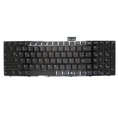 Laptop Keyboard For MSI WP65 Black GR German Edition