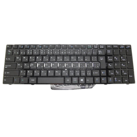 Laptop Keyboard For MSI For Alpha 15 A3DD Black JP Japanese Edition