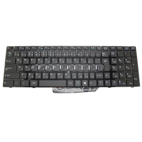 Laptop Keyboard For MSI EX600 EX625 M662 MS-16372 1656 VX600 CX500 Colour Black JP Japanese Edition