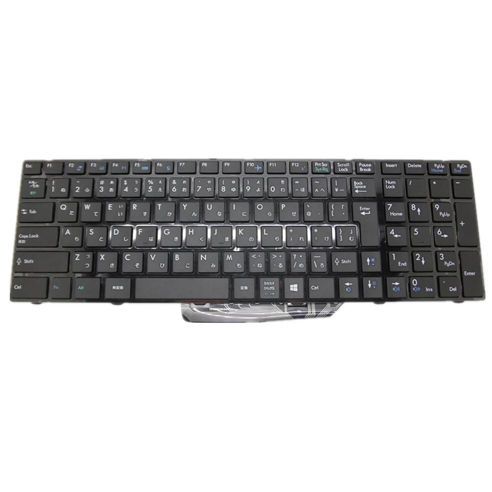 Laptop Keyboard For MSI For Creator 15M Black JP Japanese Edition