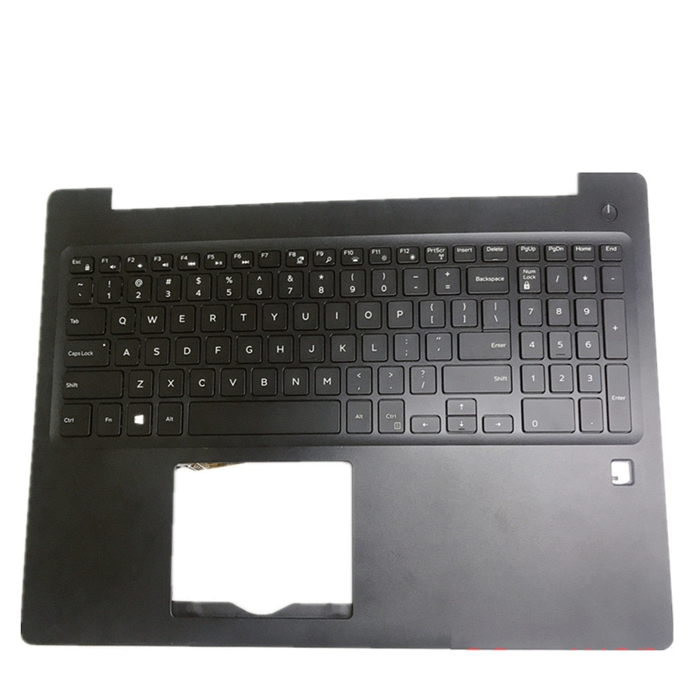 Laptop Upper Case Cover C Shell & Keyboard For DELL Latitude 3590 Black US English Layout