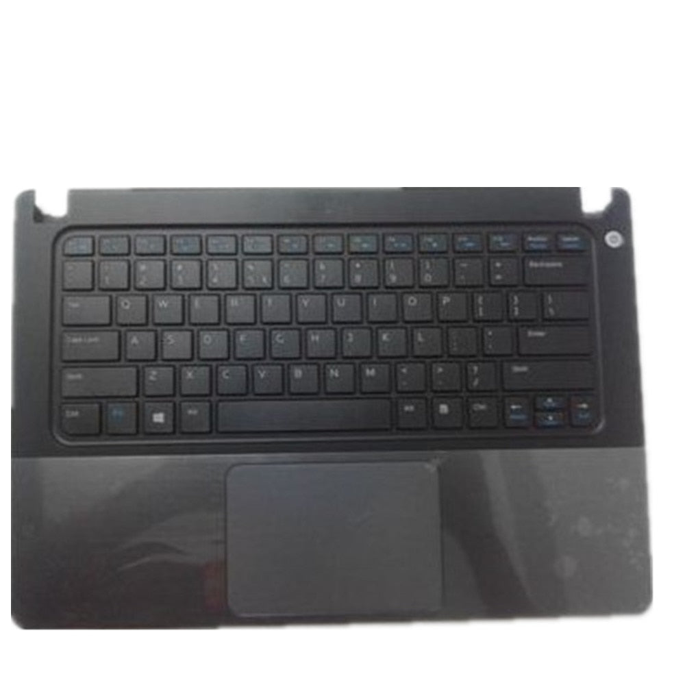 Laptop Upper Case Cover C Shell & Keyboard & Touchpad For DELL Vostro 5560 Black US English Layout