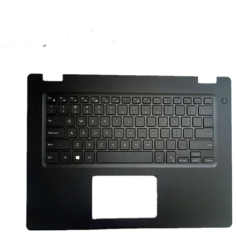 Laptop Upper Case Cover C Shell & Keyboard For DELL Latitude 3480 3488 Black US English Layout
