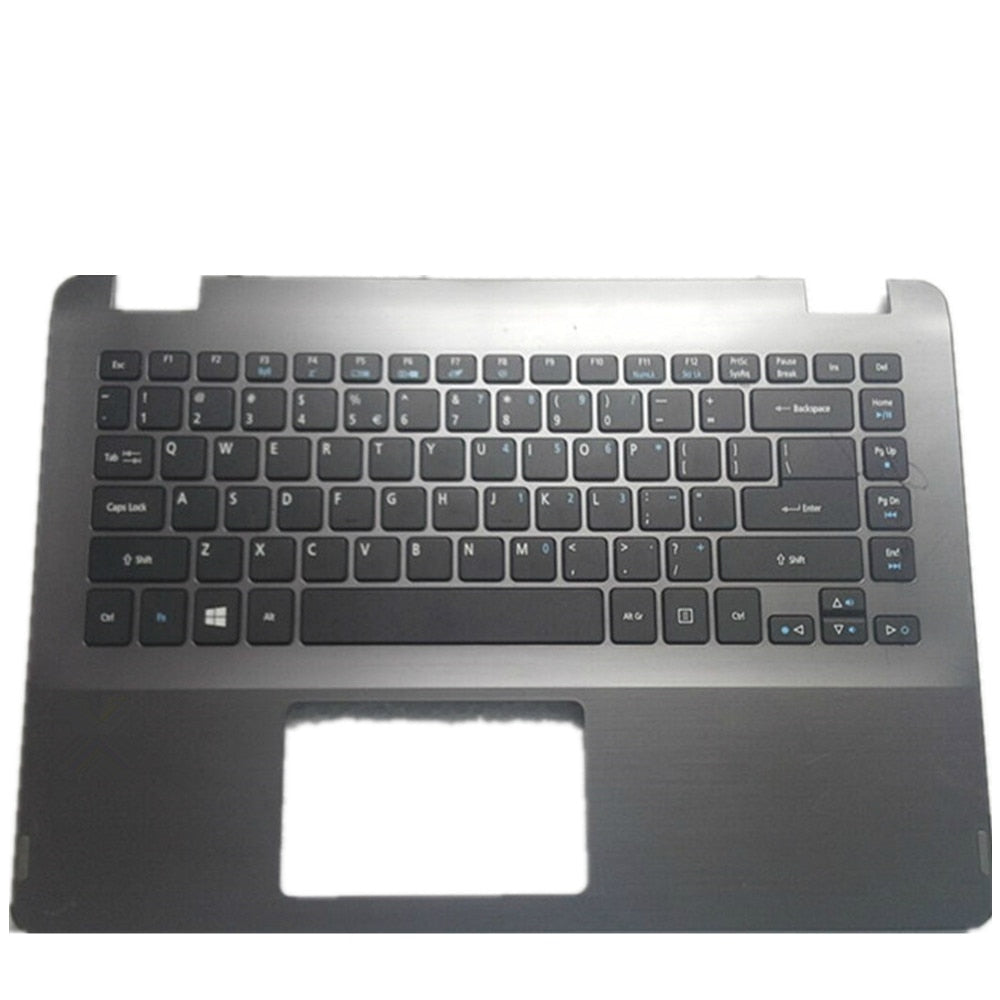 Laptop Upper Case Cover C Shell & Keyboard For ACER For Aspire R3-471 R3-471T R3-471TG Black US English Layout