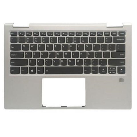 Laptop Upper Case Cover C Shell & Keyboard For Lenovo Yoga 730-13IKB Yoga 730-13IWL Silver US English Layout
