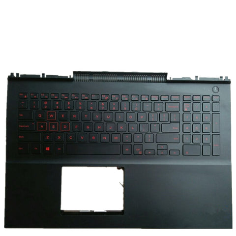 Laptop Upper Case Cover C Shell & Keyboard For DELL Inspiron 15 Gaming 7567 Black US English Layout