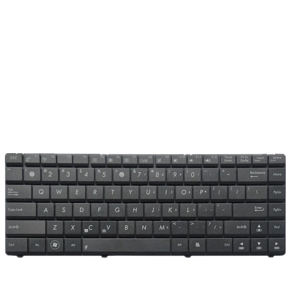 Laptop Keyboard For ASUS A83 A83BE A83BR A83BY A83E A83SA A83SD A83SJ A83SM A83SV A83TA A83TK A83U Colour Black