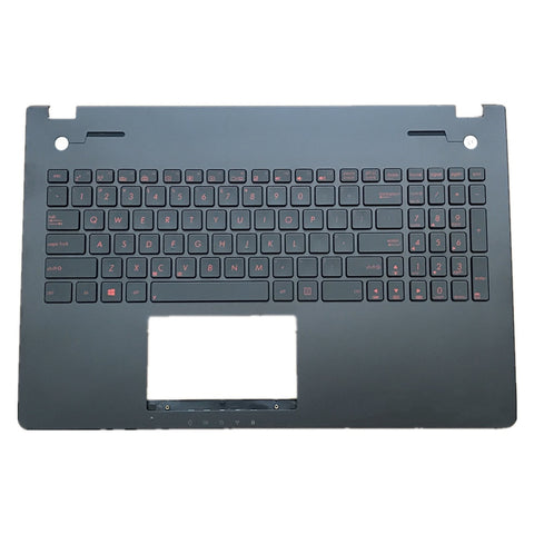 Laptop Upper Case Cover C Shell & Keyboard & Touchpad For ASUS U500 U500VZ Black US English Layout Small Enter Key Layout