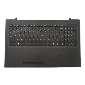 Laptop Upper Case Cover C Shell & Keyboard & Touchpad For Lenovo V110-17IKB V110-17ISK Color Black US English Layout