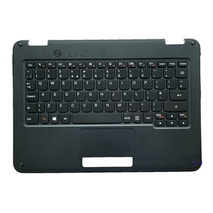 Laptop Upper Case Cover C Shell & Keyboard For Lenovo Winbook N24 Color Black US English Layout