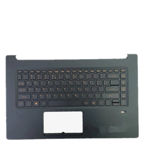 Laptop Upper Case Cover C Shell & Keyboard For ACER For Swift SF515-51T Black US English Layout
