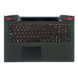 Laptop Upper Case Cover C Shell & Keyboard & Touchpad For Lenovo Y50-70 Color Black US English Layout