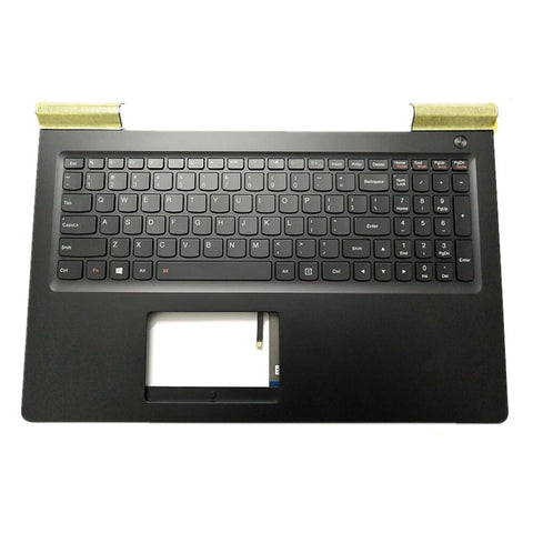 Laptop Upper Case Cover C Shell & Keyboard For Lenovo ideapad 700-17ISK Color Black US English Layout