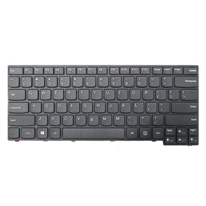 Laptop Keyboard For Lenovo Ideapad E41-80 Black US United States Layout