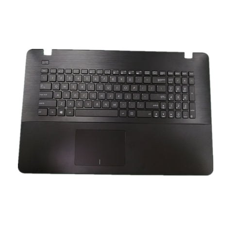 Laptop Upper Case Cover C Shell & Keyboard & Touchpad For ASUS R752 R752L R752LA R752LAV R752LB LD LDV LJ LJC LK LN LX MA YI Black US English Layout Small Enter Key Layout