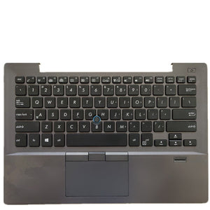 Laptop Upper Case Cover C Shell & Keyboard & Touchpad For ASUS For Pro Advanced BU203UA Colour Grey US English Layout