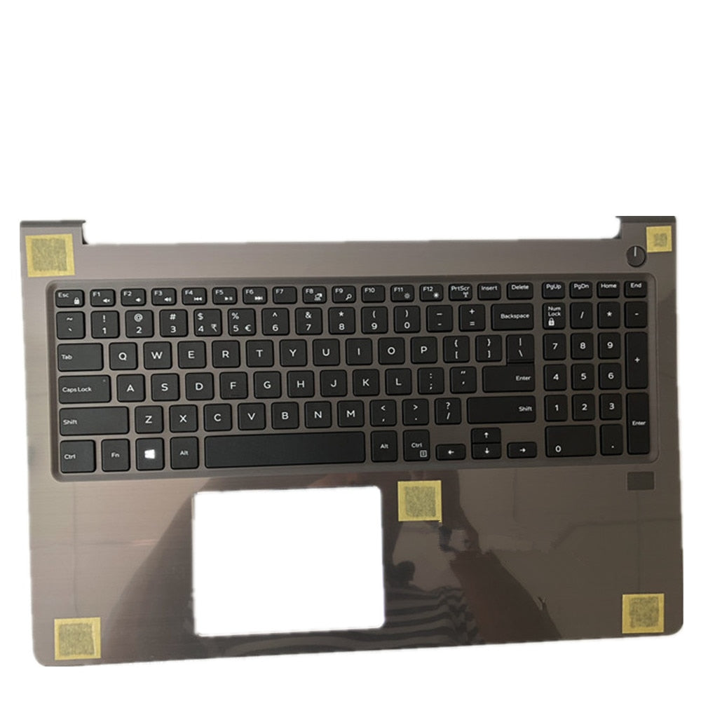 Laptop Upper Case Cover C Shell & Keyboard For DELL Vostro 15 5568 Black US English Layout