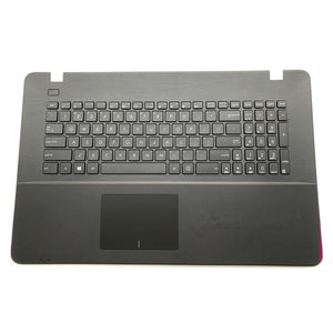 Laptop Upper Case Cover C Shell & Keyboard & Touchpad For ASUS K750 K750JA K750JB K750JN K750LA K750LB K750LN Grey US English Layout Small Enter Key Layout