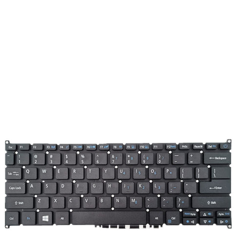 Laptop Keyboard For ACER For Porsche AP714-51GT AP714-51T Black US English Layout