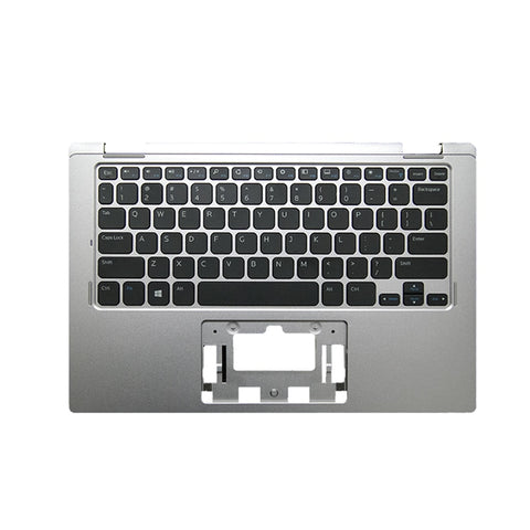 Laptop Upper Case Cover C Shell & Keyboard For DELL Inspiron 3158 Silver US English Layout