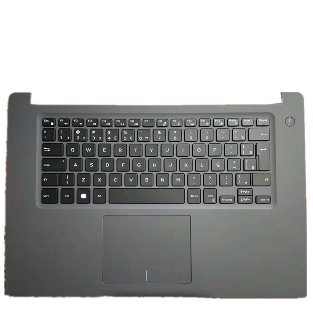 Laptop Upper Case Cover C Shell & Keyboard & Touchpad For DELL Inspiron 15 7560 Black US English Layout