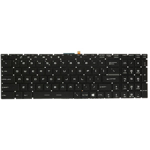Laptop Keyboard For MSI For WT72 Black US English Edition