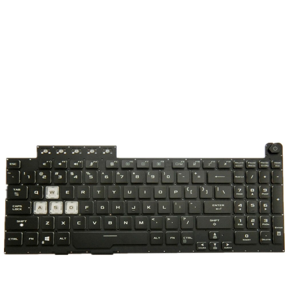 Laptop Keyboard For ASUS For TUF A15 FA506IC FA506IH FA506II FA506IU FA506IV Colour Black US United States Edition