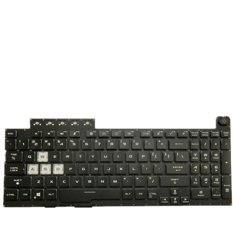 Laptop Keyboard For ASUS For TUF F15 FX506LH FX506LI FX506LU Colour Black US United States Edition