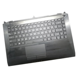 Laptop Upper Case Cover C Shell & Keyboard & Touchpad For ASUS G46 G46VW Black US English Layout Small Enter Key Layout