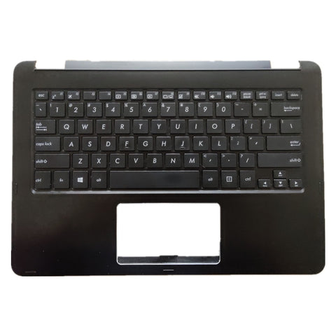 Laptop Upper Case Cover C Shell & Keyboard For ASUS TP301 TP301UA TP301UJ Black US English Layout Small Enter Key Layout