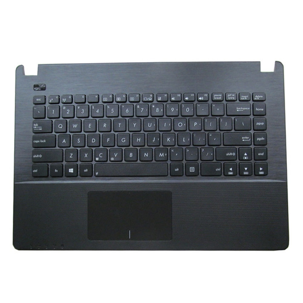 Laptop Upper Case Cover C Shell & Keyboard & For ASUS X453 X453MA X453SA Black US English Layout Small Enter Key Layout