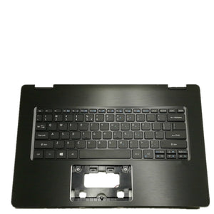 Laptop Upper Case Cover C Shell & Keyboard For ACER For Aspire R5-471 R5-471T Black US English Layout
