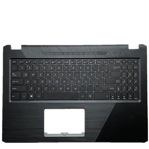 Laptop Upper Case Cover C Shell & Keyboard For ASUS M570DD Colour Black US English Layout