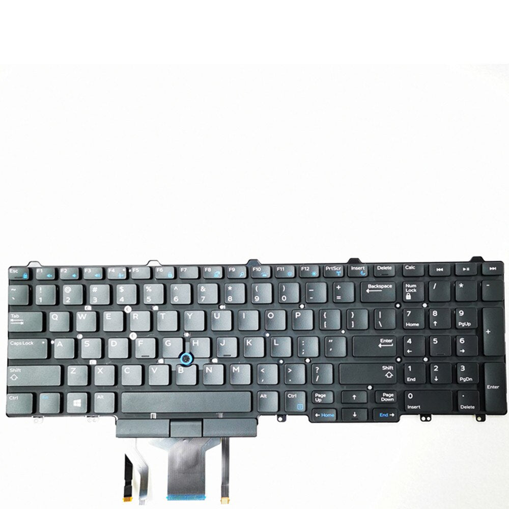 Laptop Keyboard For DELL Precision 15 3510 US UNITED STATES edition Colour Black