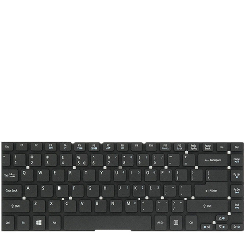 Laptop Keyboard For ACER For TravelMate P245 P245-M P245-MG P245-MP P245-MPG Colour Black US United States Edition