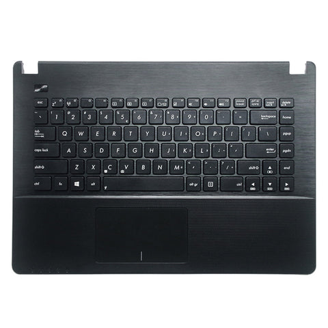 Laptop Upper Case Cover C Shell & Keyboard & Touchpad For ASUS F451 F451CA F451MA Black US English Layout Small Enter Key Layout