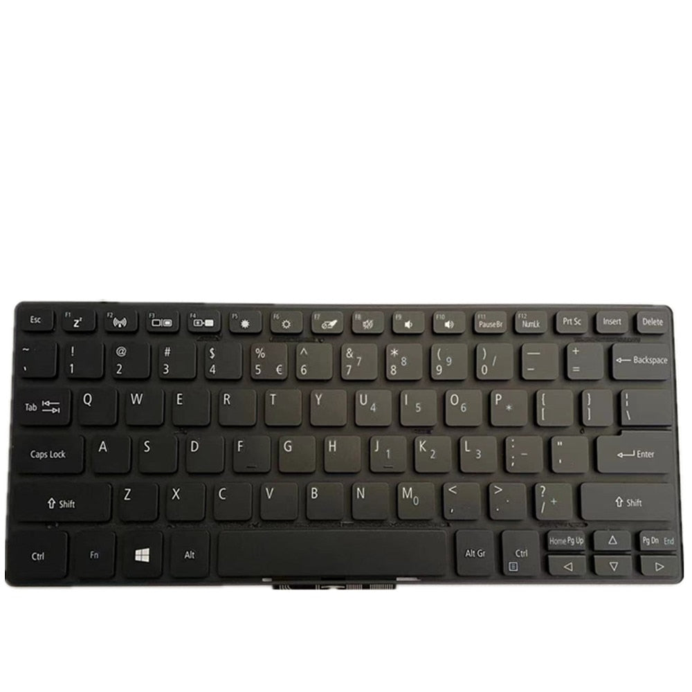 Laptop Keyboard For ACER For Spin SP314-53 SP314-53GN SP314-53N Black US United States Edition