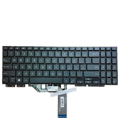 Laptop Keyboard For ASUS For ZenBook Flip 15 UX563FD Colour Black US United States Edition