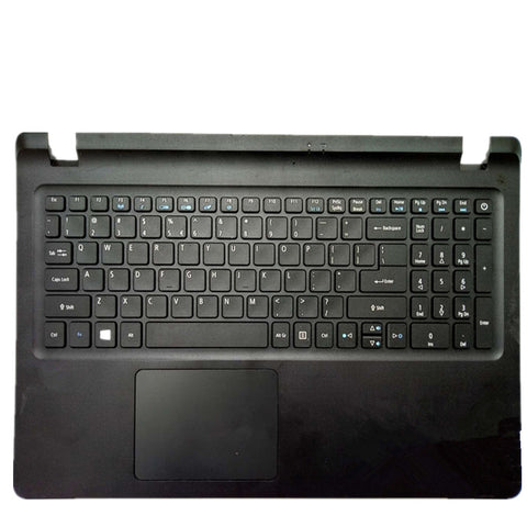 Laptop Upper Case Cover C Shell & Keyboard & Touchpad For ACER For Aspire ES1-571 Black US English Layout
