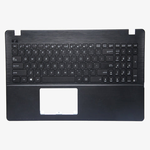 Laptop Upper Case Cover C Shell & Keyboard For ASUS W508 W508JK W508LD W508MD Black US English Layout Small Enter Key Layout