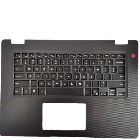 Laptop Upper Case Cover C Shell & Keyboard For DELL Vostro 3481 Black US English Layout