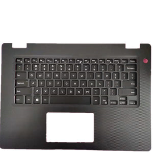 Laptop Upper Case Cover C Shell & Keyboard For DELL Vostro 3480 Black US English Layout