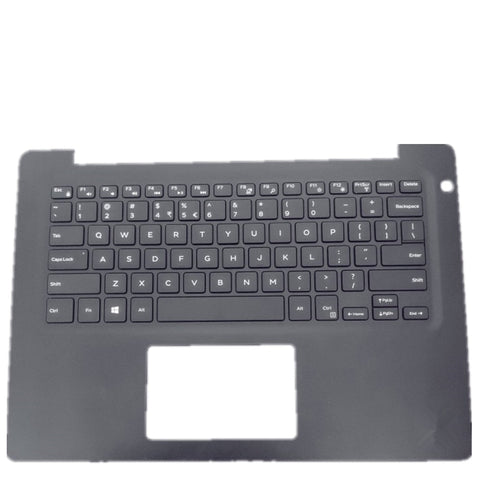 Laptop Upper Case Cover C Shell & Keyboard For DELL Vostro 5481 Black US English Layout 0PTXV1