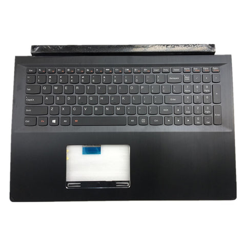 Laptop Upper Case Cover C Shell & Keyboard For Lenovo Edge 15 Color Black US English Layout