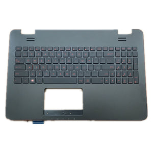 Laptop Upper Case Cover C Shell & Keyboard For ASUS GL551 GL551JK GL551JM GL551JW GL551JX Black US English Layout Small Enter Key Layout