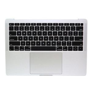 Laptop Upper Case Cover C Shell & Keyboard For Apple A1932 White US English Layout Small Enter Key Layout